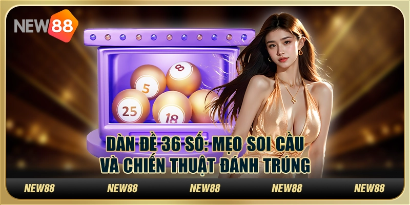 Dàn đề 36 số tại New88 - Mẹo soi cầu và chiến thuật đánh trúng