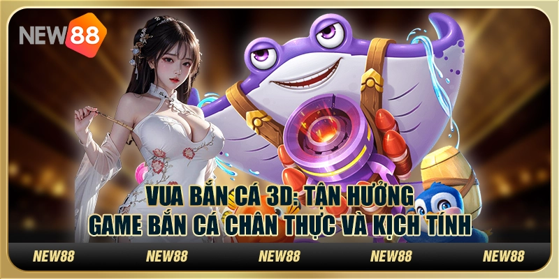 Vua Bắn Cá 3D: Tận hưởng game bắn cá chân thực và kịch tính