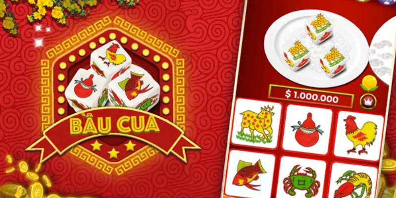 Mô tả luật chơi và cách thức tham gia bầu cua