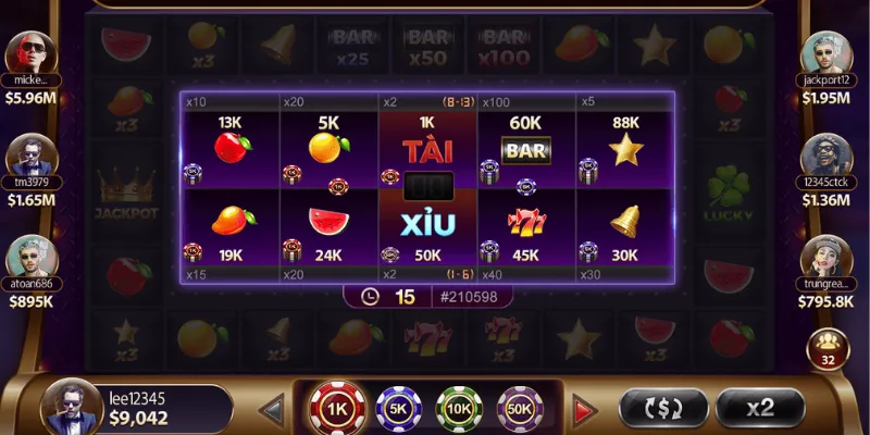 Các tính đặc biệt của trò chơi xèng hoa quả