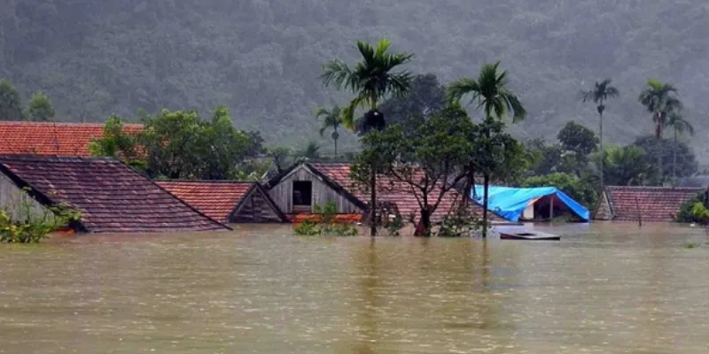Nằm mơ thấy nước chảy xiết, lũ lụt