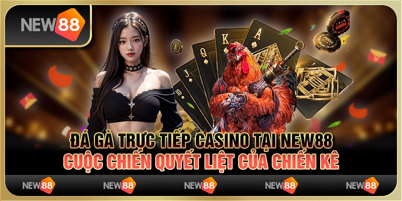 Đá gà trực tiếp casino tại New88: Cuộc chiến quyết liệt của chiến kê