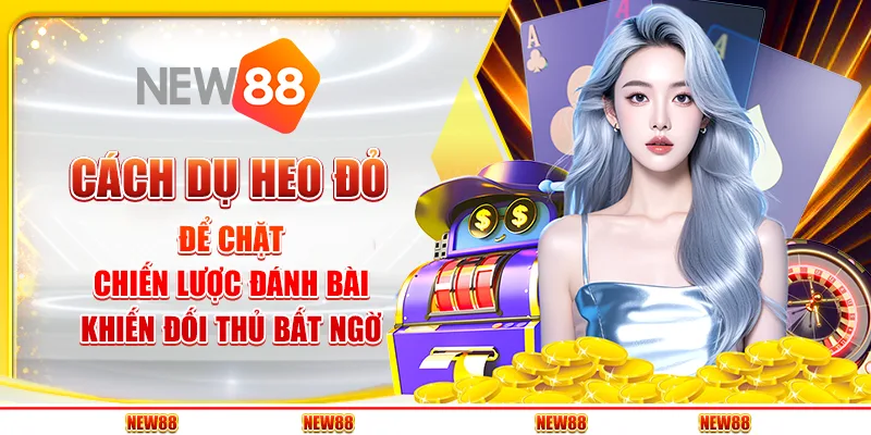 Cách dụ heo đỏ để chặt - Chiến lược đánh bài khiến đối thủ bất ngờ