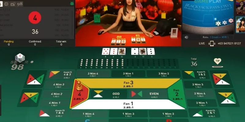 Cách thức chiến thắng lớn khi chơi Fantan