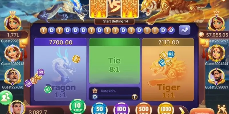 Chia sẻ kinh nghiệm chơi Dragon Tiger dễ dàng thắng lớn