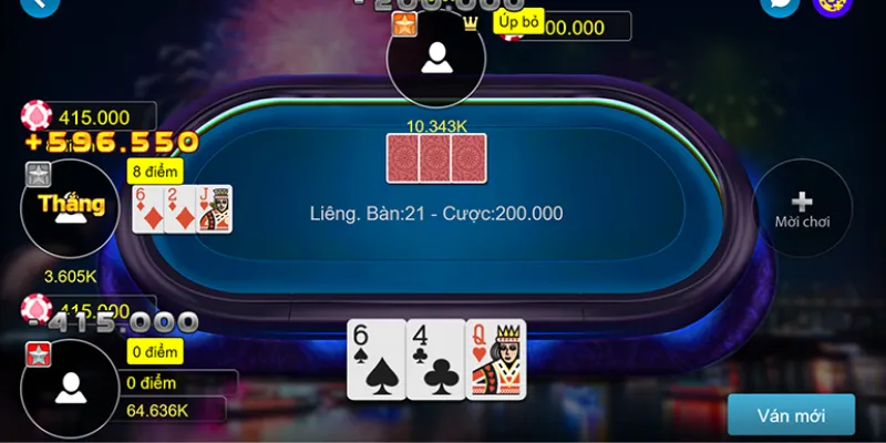 Thông tin cơ bản về game bài Liêng online