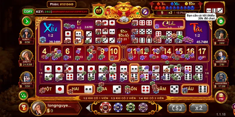 Mẹo chơi Sicbo hiệu quả để tăng lợi nhuận từ cao thủ