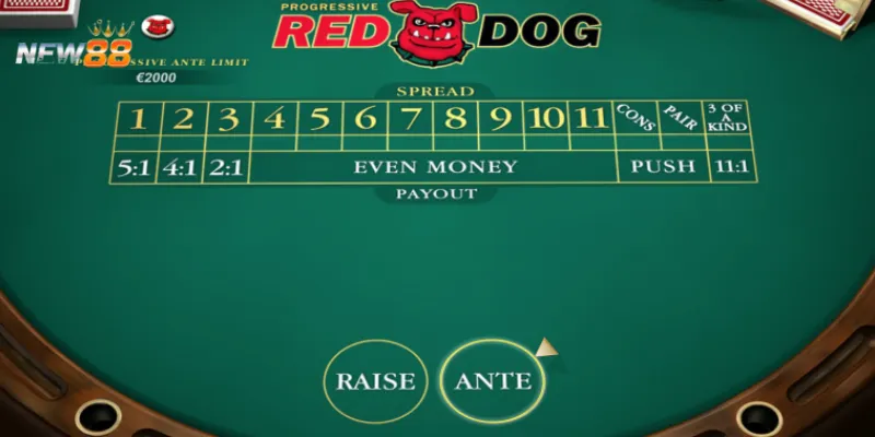 Khái quát về trò chơi Red Dog Poker