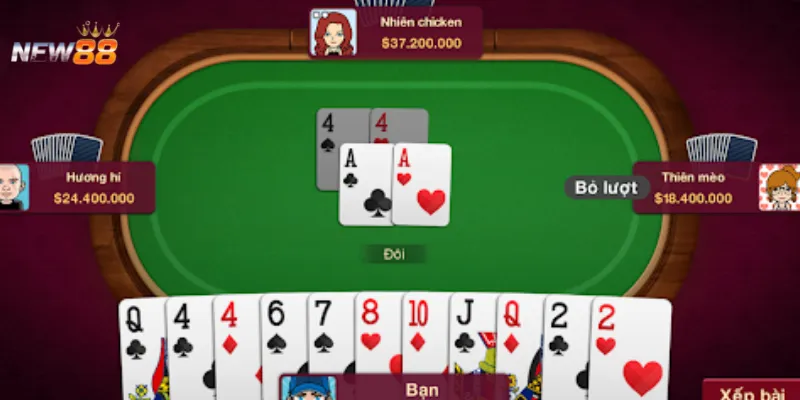 Những kiểu bài mạnh phổ biến trong tiến lên