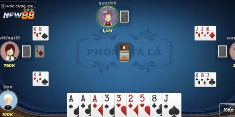 Luật chơi Phỏm dành cho người mới làm quen