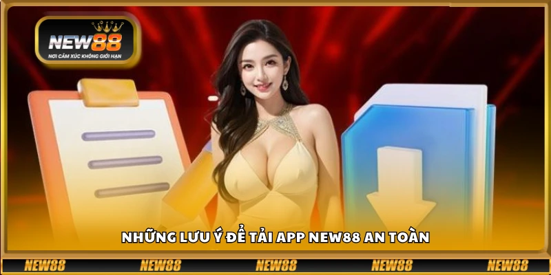 Những khuyến nghị giúp tải app New88 an toàn và hiệu quả